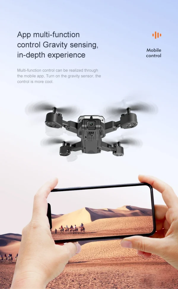 🚁 طائرة G6 الاحترافية – تصوير جوي بدقة وذكاء مذهل