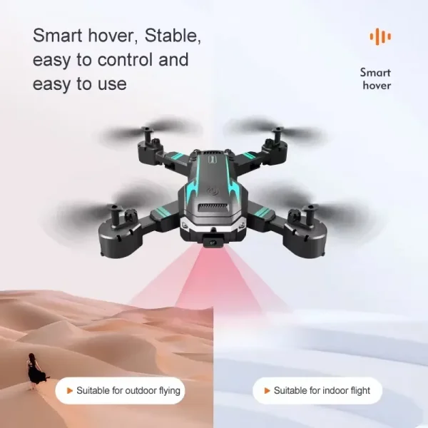 🚁 طائرة G6 الاحترافية – تصوير جوي بدقة وذكاء مذهل